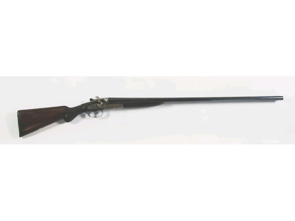 MIDLAND GUN CO BIRMINGHAM SIDE BY SIDE DOUBLE BARREL 12