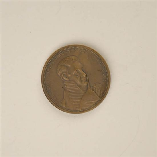 1907 Pikes Peak Commemorative Medal Bronze version made at Philadelphia