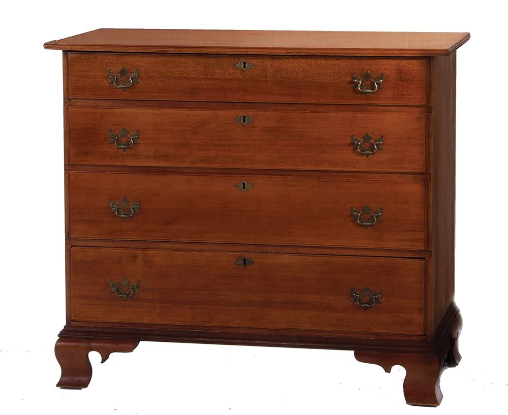 Federal cherry chest of drawers early 19th century four drawers