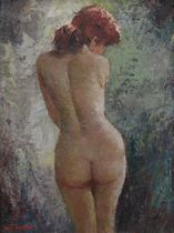 Roy Keister American 1886 95 in the Shade Oil on