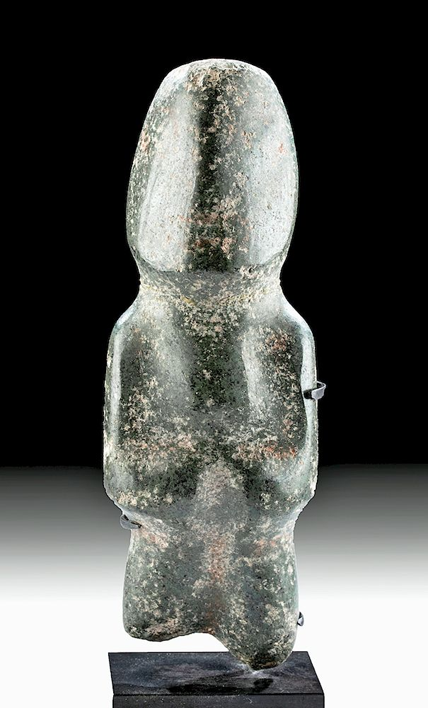 Mezcala Stone Axe God w Fabulous Pecking Marks Pre Columbian