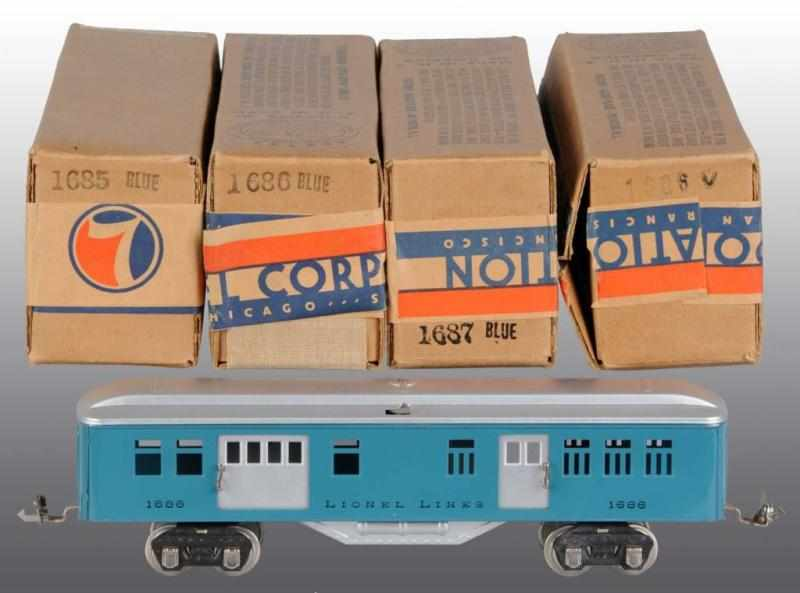 Lionel Pre War O Gauge Passenger Cars Description Included are