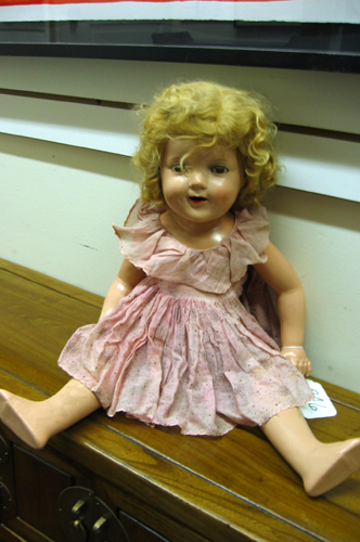 AN IDEAL FLIRTY EYE ALL COMPOSITION GIRL DOLL 24 in
