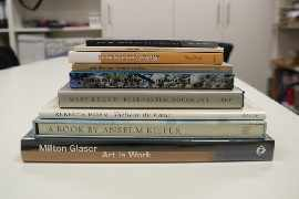 Aritsts Books Milton Glaser Art is Work Graphic Design Interiors