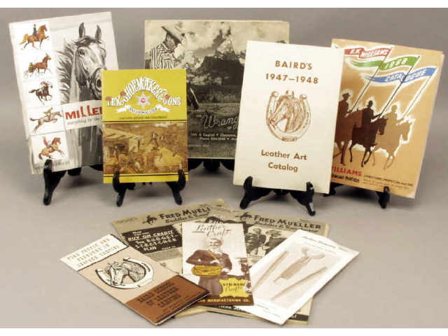 Ephemera collection of catalogs and brochures including 1965 Fred Mueller