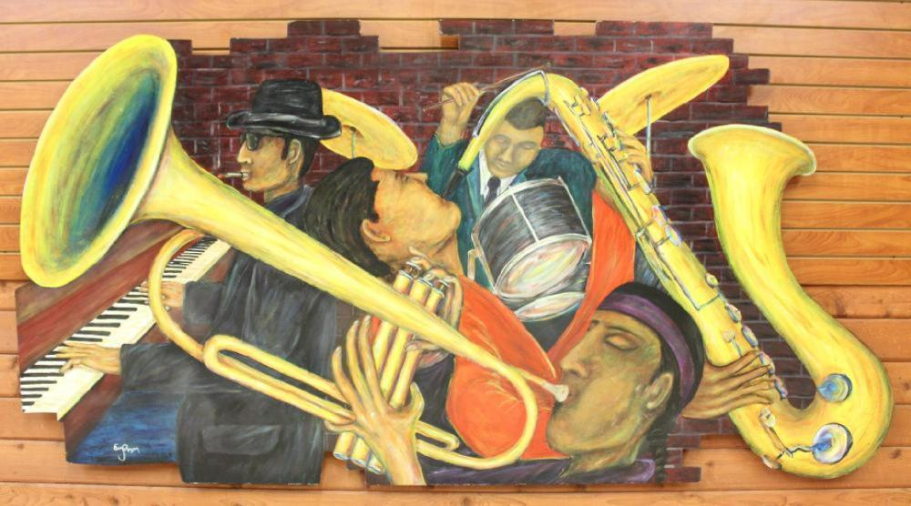 EDDIE JOHNSON United States 20 21st century oil on board