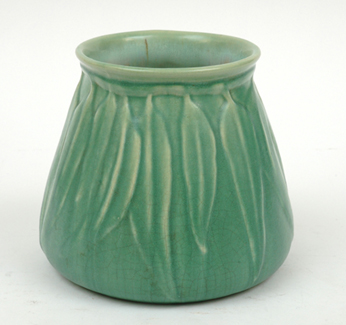 MEL ROSE WARE Victoria circa 1935 Cylindrical tapering earthenware vase