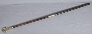 Bishop s Crosier 20th c with a bronze crook and