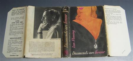 Fleming Ian Diamonds are forever London J Cape 1956 First