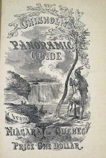 William S Hunter Jr CHISHOLM S PANORAMIC GUIDE FROM NIAGARA