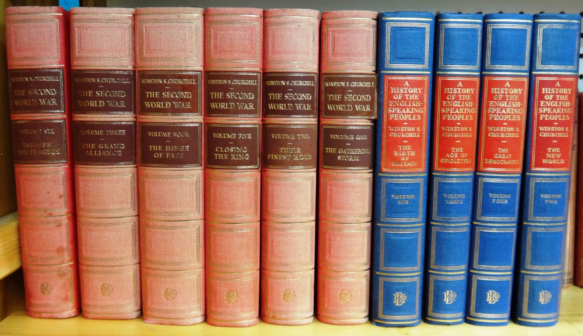CHURCHILL W S The Second World War Chartwell Edition 6