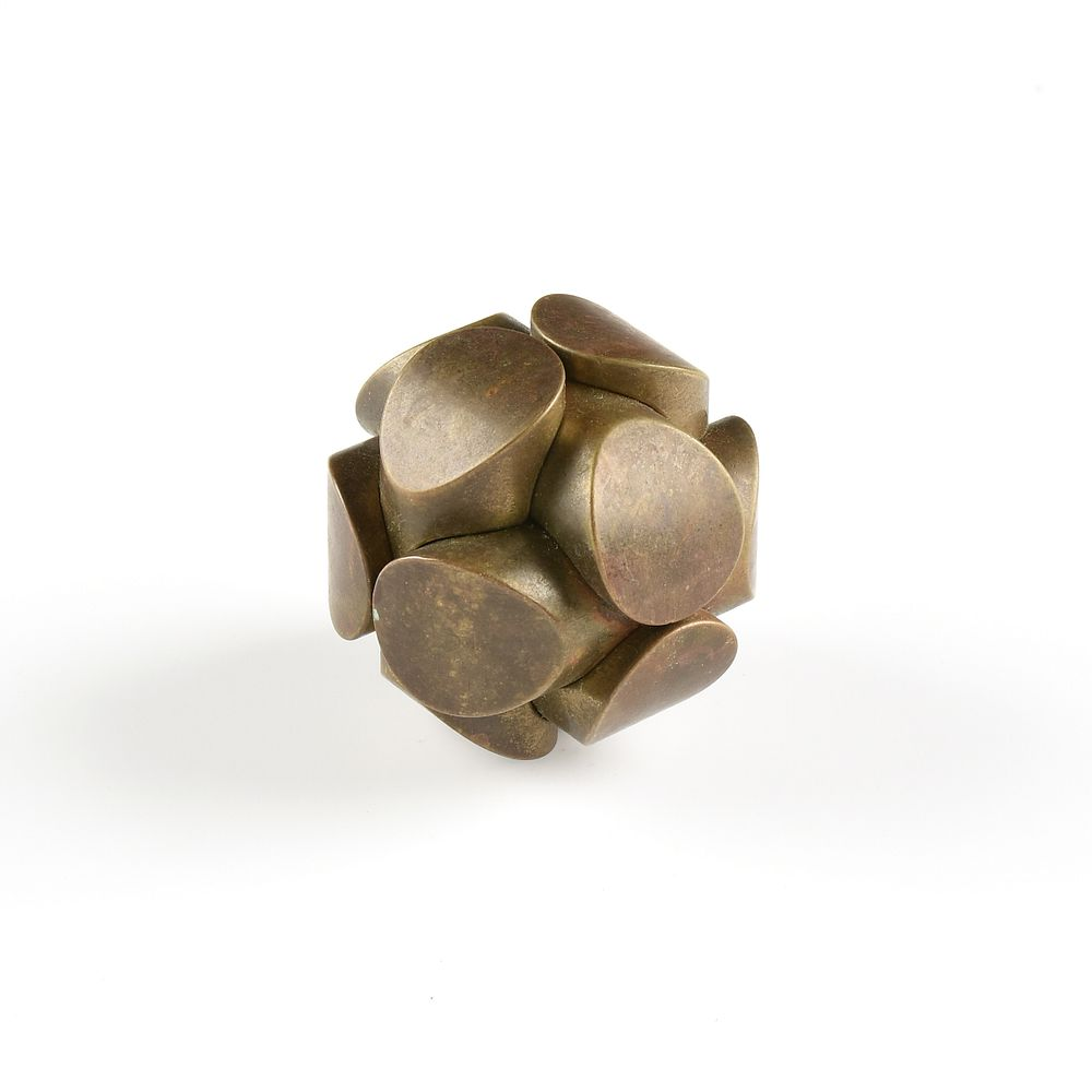 CHARLES OWEN PERRY American 1929 2011 A SCULPTURE Ball Puzzle