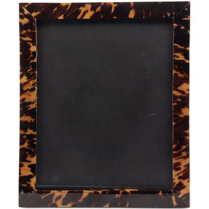 A Faux Tortoiseshell Veneered Frame Late 20th Century Height 12