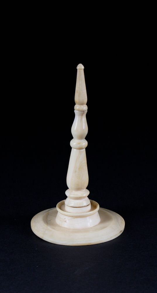 Whaleman Made Whale Ivory Pickwick circa 1850 Whaleman Made Whale