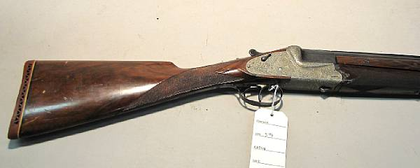 A 12 gauge Italian sidelock ejector o u shotgun by