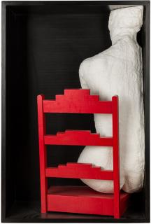 GEORGE SEGAL AMERICAN 1924 2000 Girl on a Chair 1970plaster
