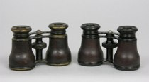 A Pair of Two Antique Lemaire Binoculars Two of the