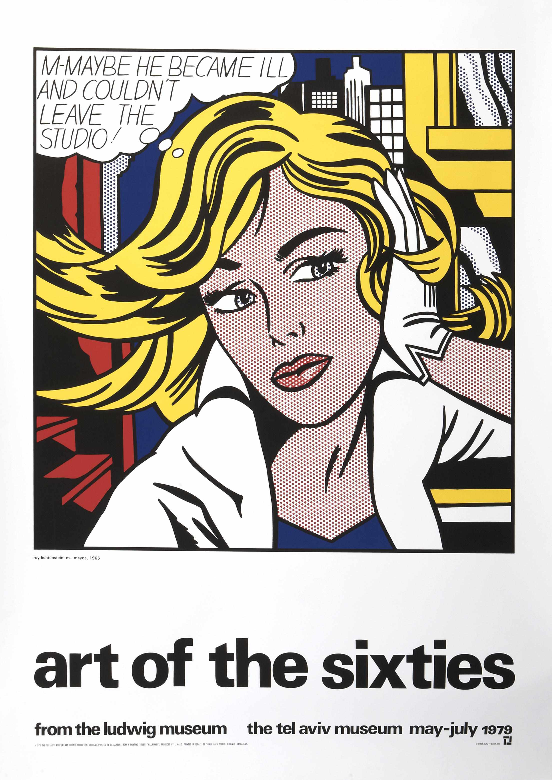 Roy Lichtenstein American 1923 1997 Art of the Sixties Ludwig