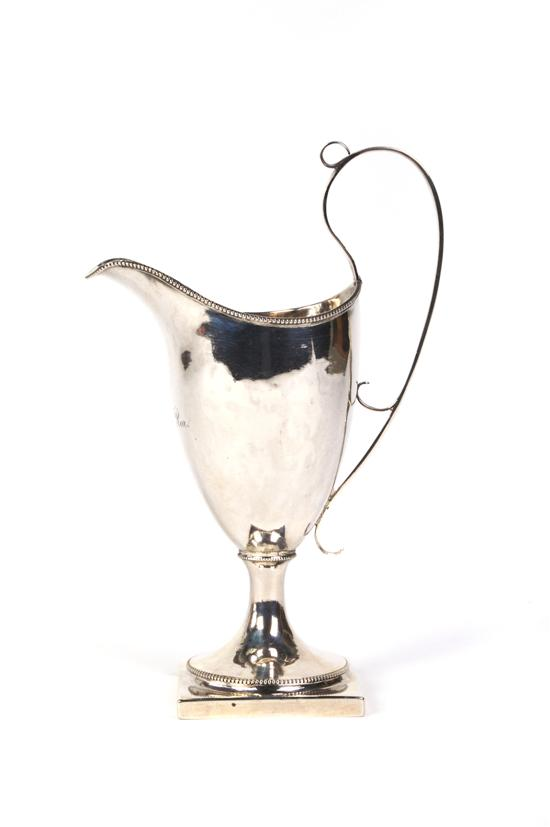 An American Coin Silver Creamer Coleman Height 7 1 4