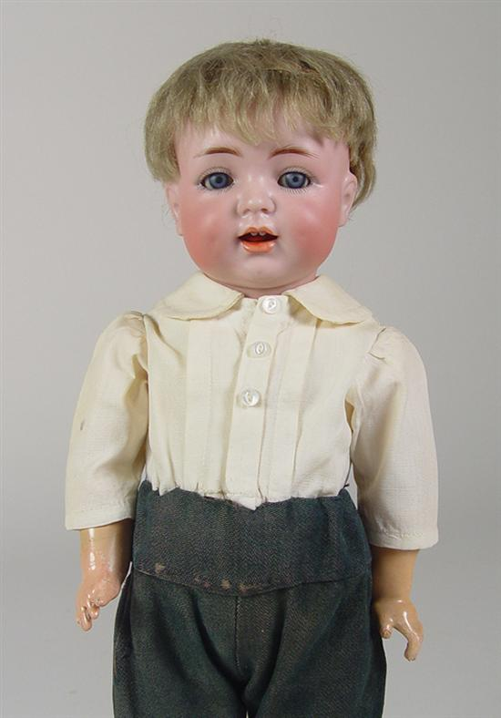German K R 122 Toddler Boy Doll 1909 Pale bisque