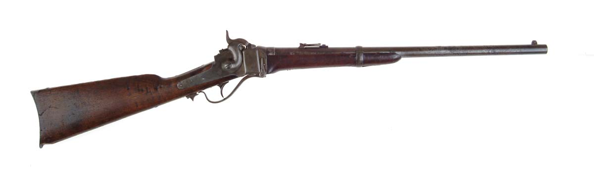 ALTERED NEW MODEL 63 SHARPS CARBINE Cal 52 SN C10201