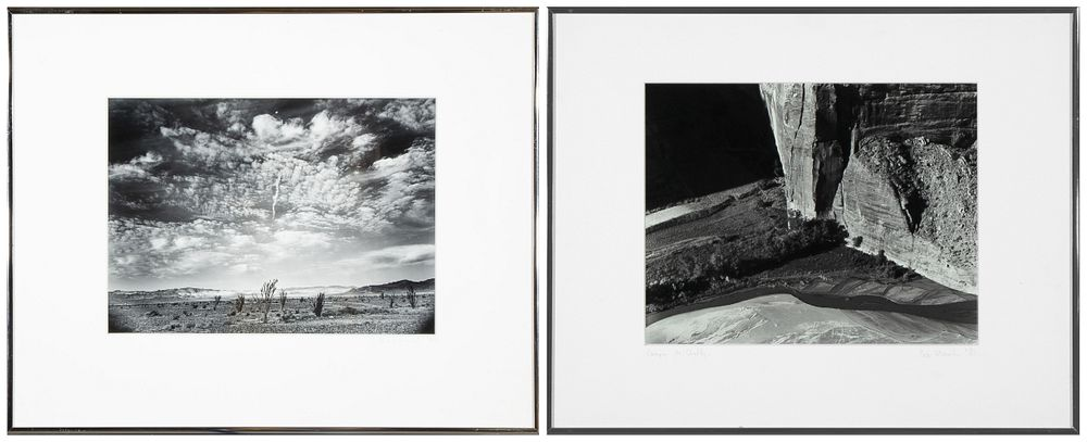 Bob Moeneh Two Photographs Bob Moeneh 20th Century Two Photographs
