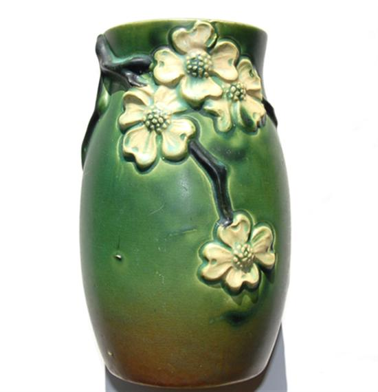Roseville Dogwood Blossom Experimental Vase The Dogwood pattern is usually
