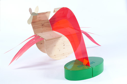 Gary Webb German b 1973 Ha Llo 2000 Wood plastic