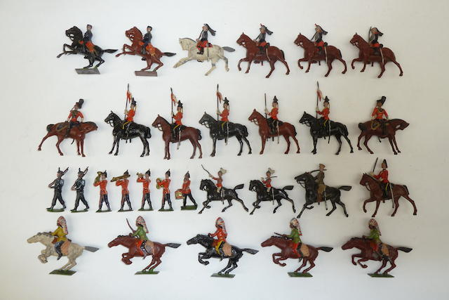 Britains British Cavalry and others c 1907 Britains set 33