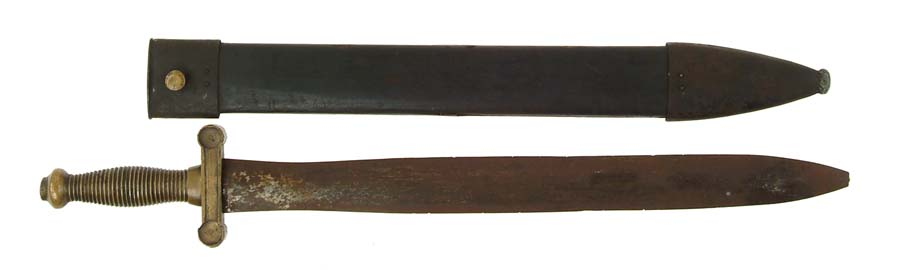 CONFEDERATE ARTILLERY SHORT SWORD 18 1 2 u fullered blade