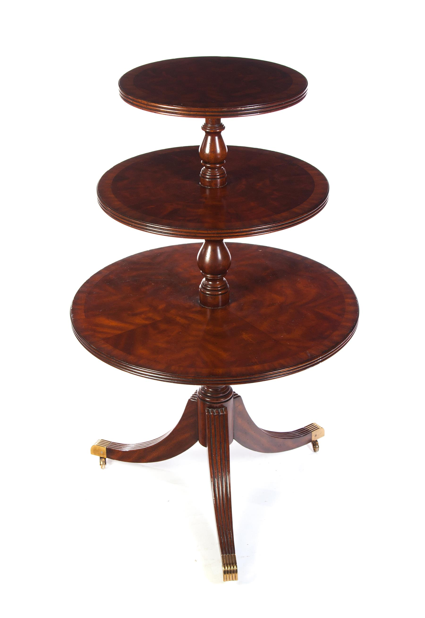 DUMB WAITER BY MAITLAND SMITH American late 20th century mahogany