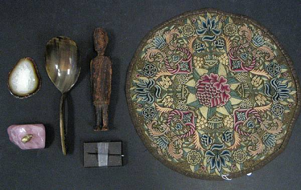 An assembled group of decorations 19th 20th century Comprising African