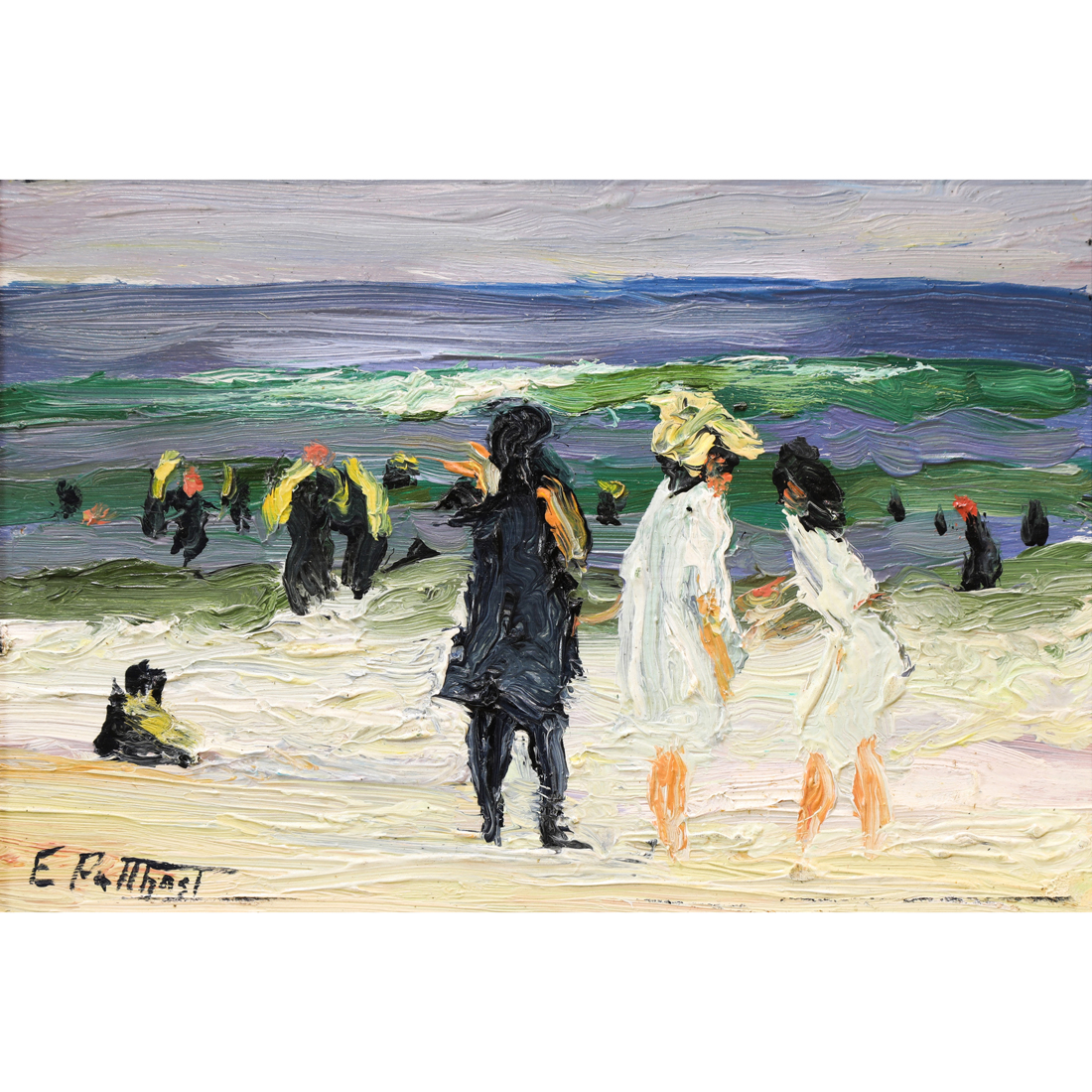 PAINTING EDWARD POTTHAST Edward Henry Potthast American 1857 1927 Untitled