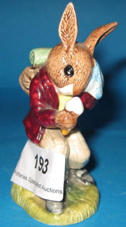 Royal Doulton bunnykins figure Billie Bunnykins Cooling Off DB3