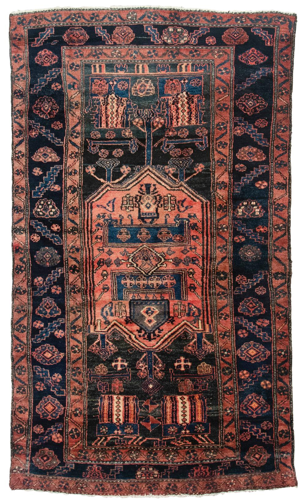 MALAYER RUG 4 3 X 7 3 SECOND HALF OF