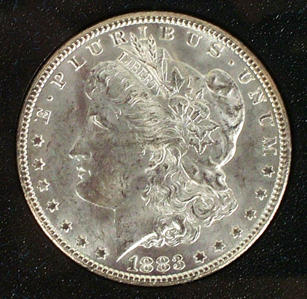 1883 CC GSA Uncirculated Carson City Morgan Dollar Fresh from