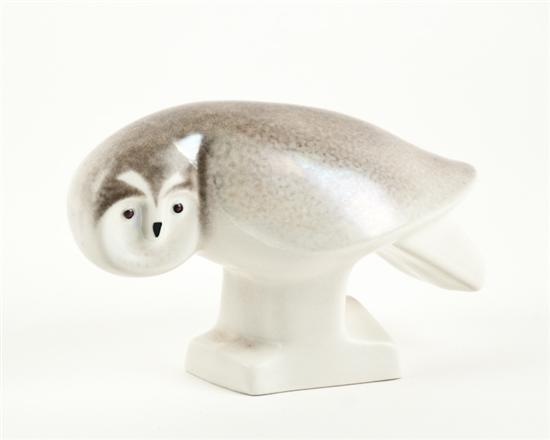 Arabia Finland Porcelain Owl for the World Wildlife Fund Lillemor