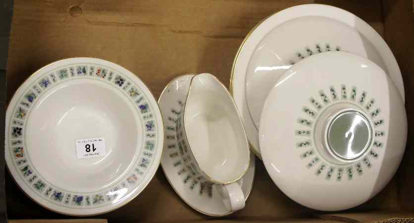 Royal Doulton Tapestry Part Dinner Set comprising Two Tureens Soup