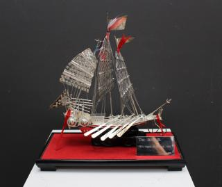 Cased Galleon Ship Cased Galleon Ship This item comes housed