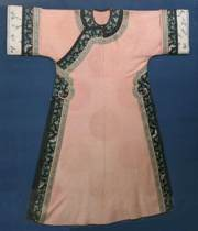 Silk Kimono late 19th Century Traditional silk garment with ribbon