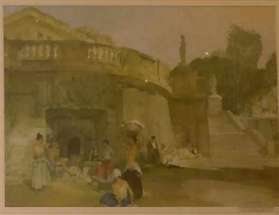 SIGNED RUSSELL FLINT PRINT