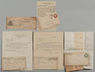 CSA Genls letters to J B Lindsley Stewart Wheeler Bate