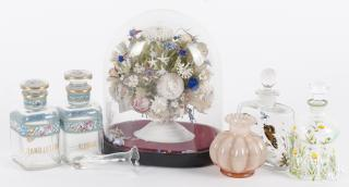 Decorative tablewares to include enamel bottles
