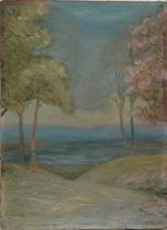 Unknown Artist California School circa 19th Century A Lovely Landscape