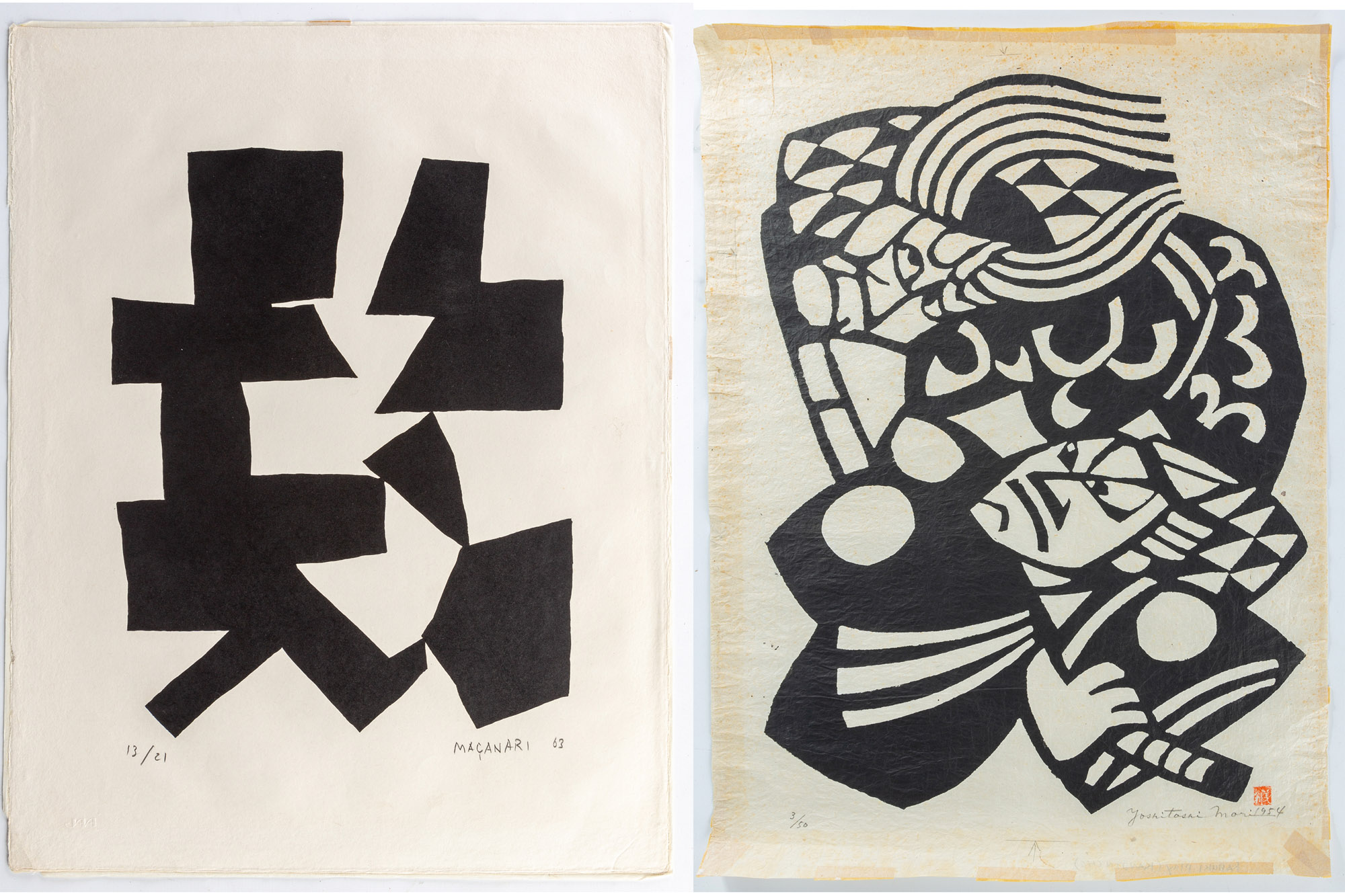 YOSHITOSHI MORI MURAI MASANARI WORKS ON PAPER Murai Masanari Japanese