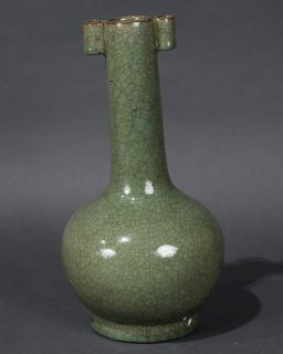 Chinese Celadon Arrow Vase Chinese ceramic arrow vase overall with
