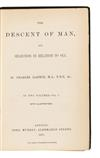 DARWIN CHARLES The Descent of Man viii 423 1 viii