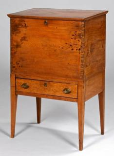 TN Hepplewhite Sugar Chest Restored Middle Tennessee walnut Hepplewhite sugar