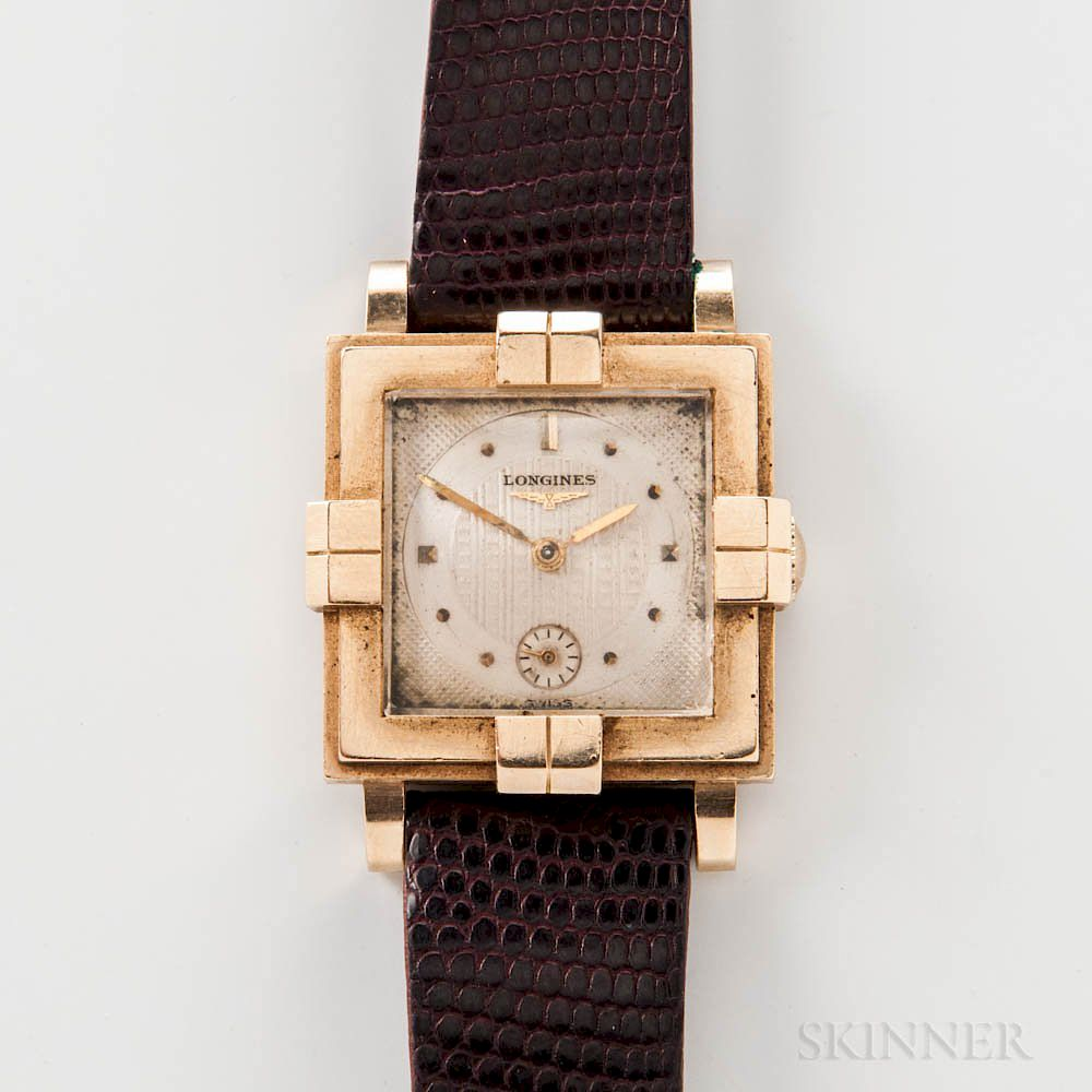 Longines 14kt Gold Manual wind Wristwatch Longines 14kt Gold Manual