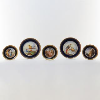 Grouping of Five 5 Theodore Haviland Limoges Bazar Colon Porcelain